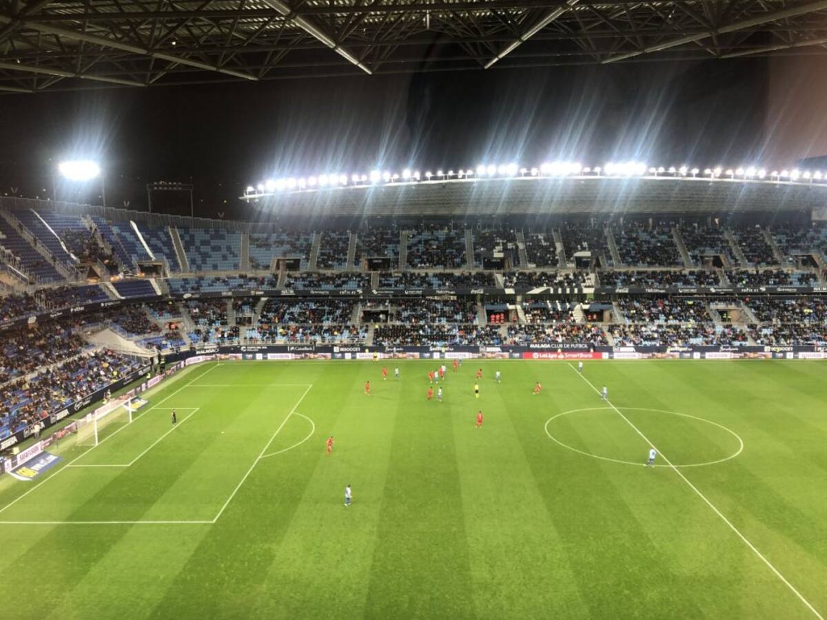 El Málaga sin puntería y gol