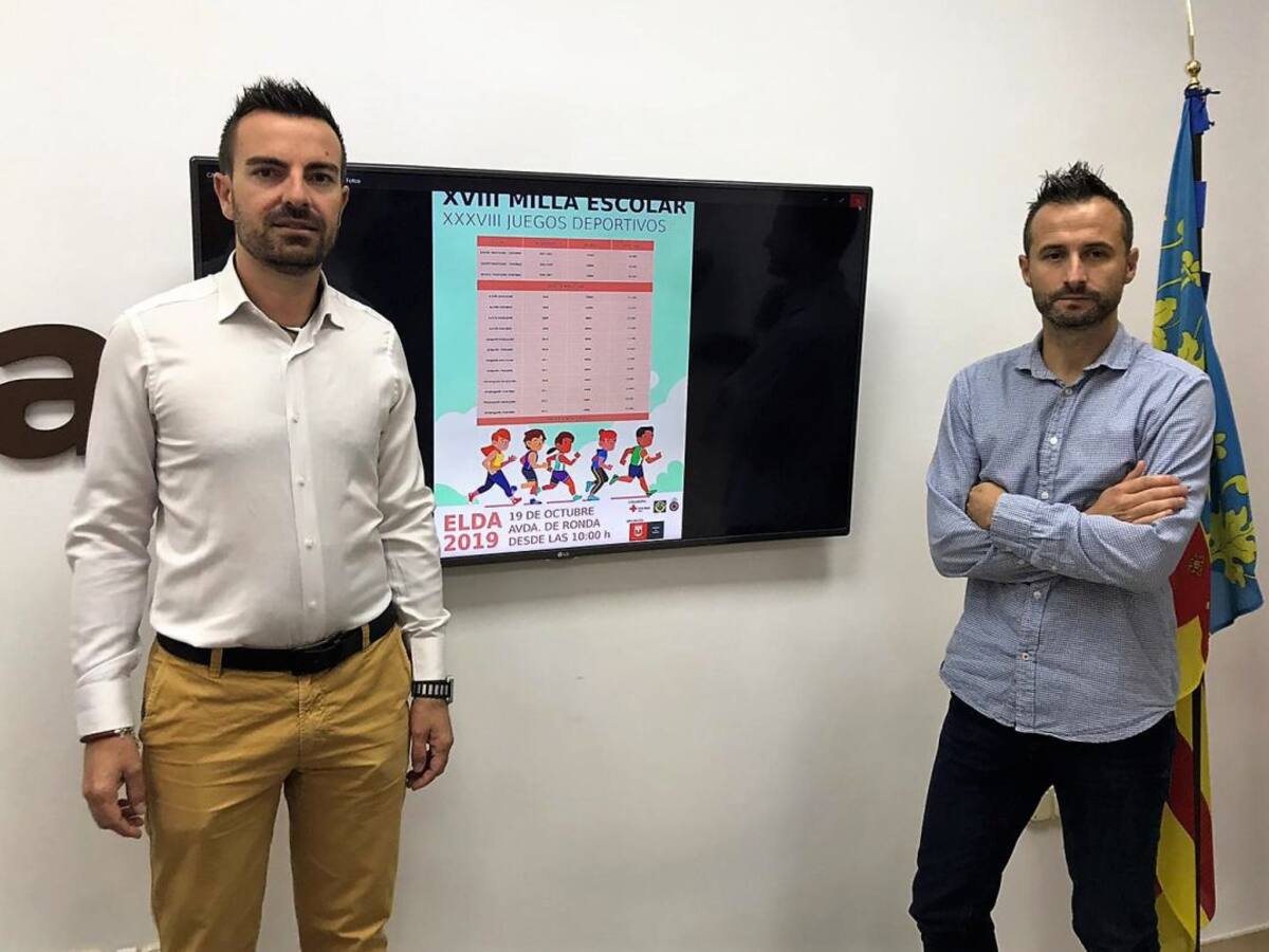 Elda espera a un millar de niños en su Milla Escolar