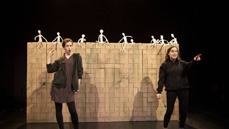 Del otro lado, estreno de Miriñaque Teatro