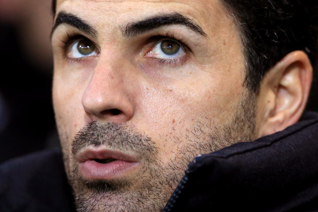 Mikel Arteta, técnico del Arsenal. 