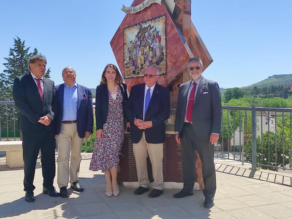 Visita de la embajada alemana a Carboneros.