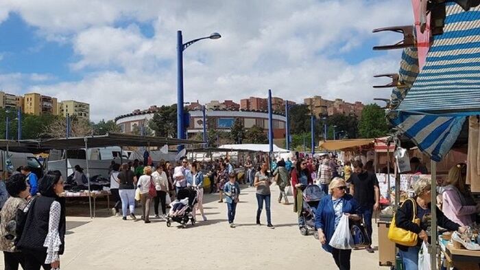 Mercadillo en Algeciras