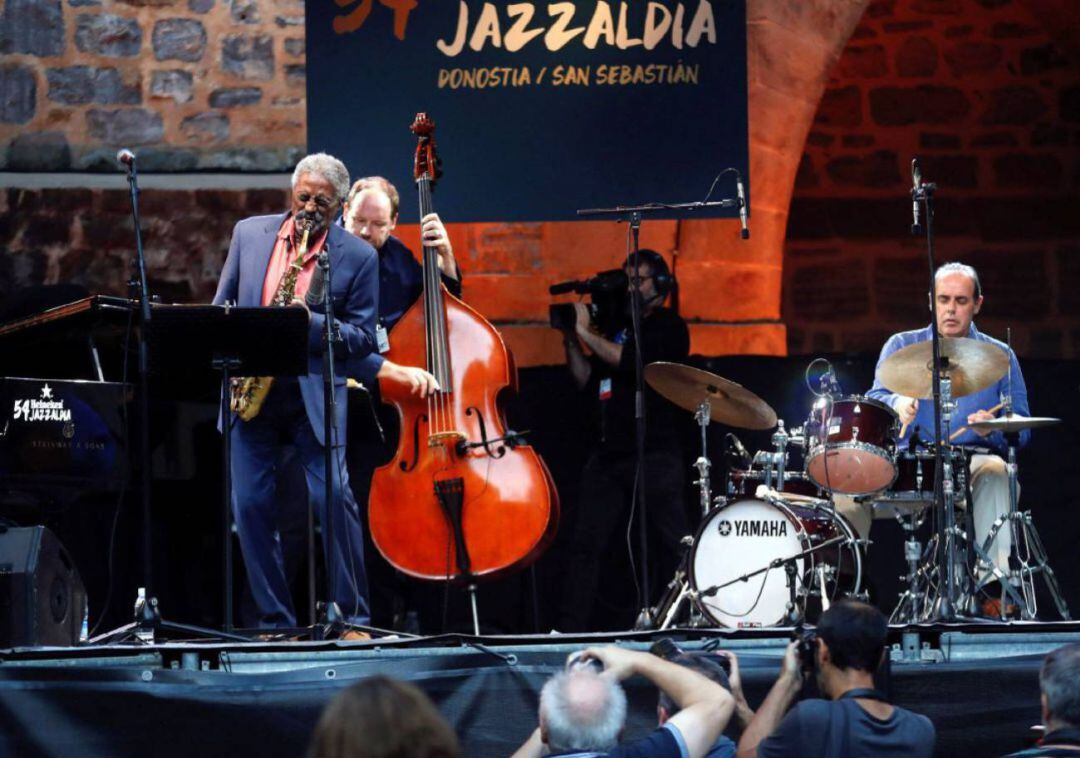 El saxofonista estadounidense Charles McPherson en el Jazzaldia de 2019