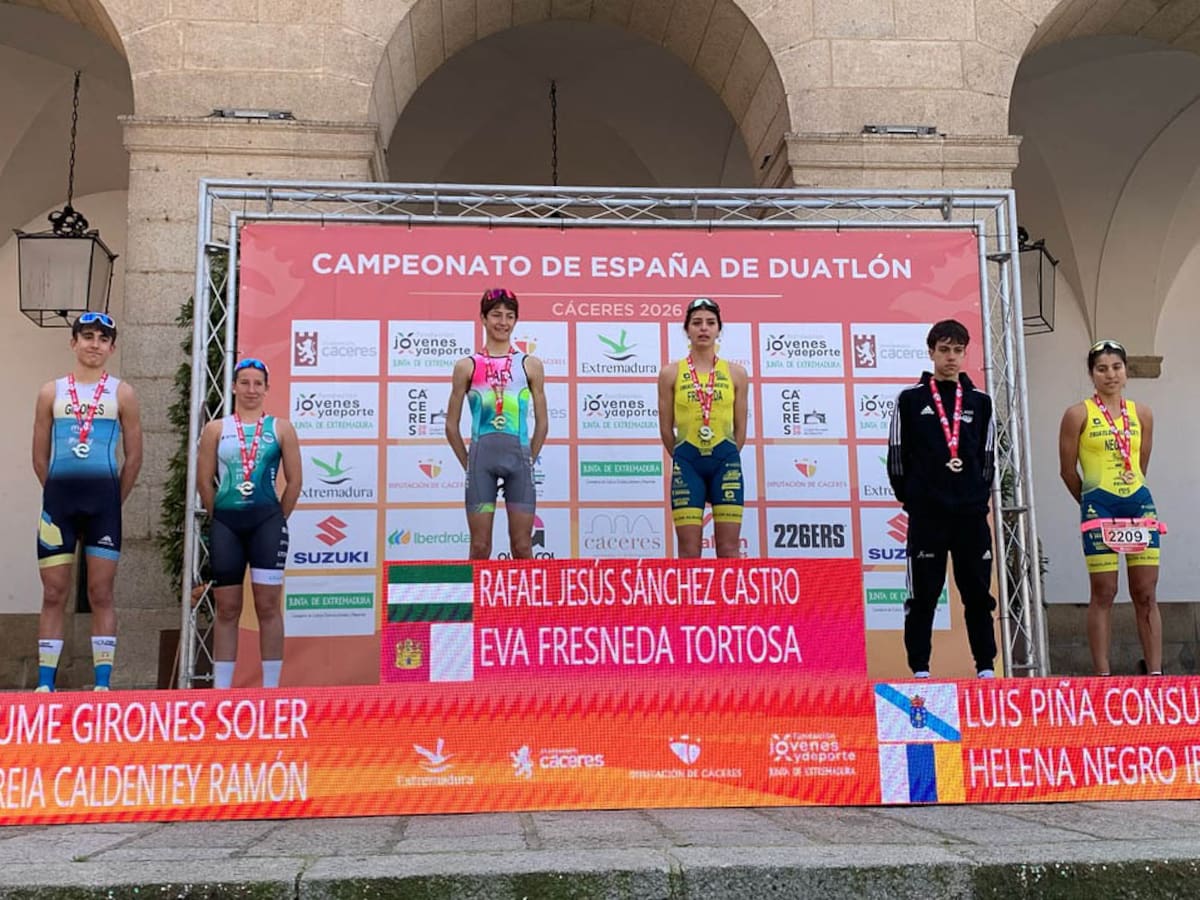 Ontinyent celebra la plata nacional de Jaume Gironés en el Campeonato de España de Duatlón
