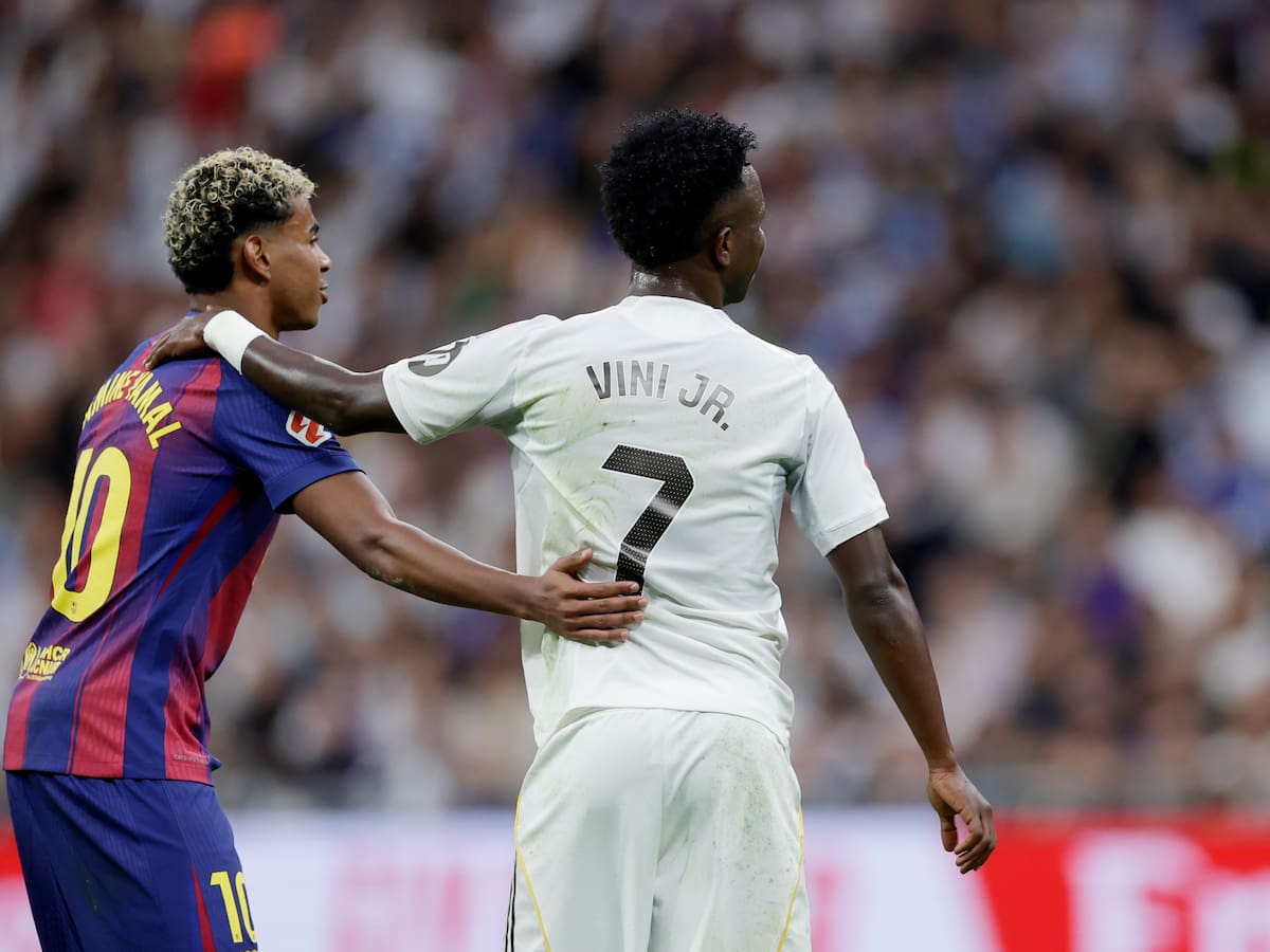 Vinicius se alía con Lamine Yamal en la lucha contra el racismo: "Es importante que hable, puede ayudar a los demás"