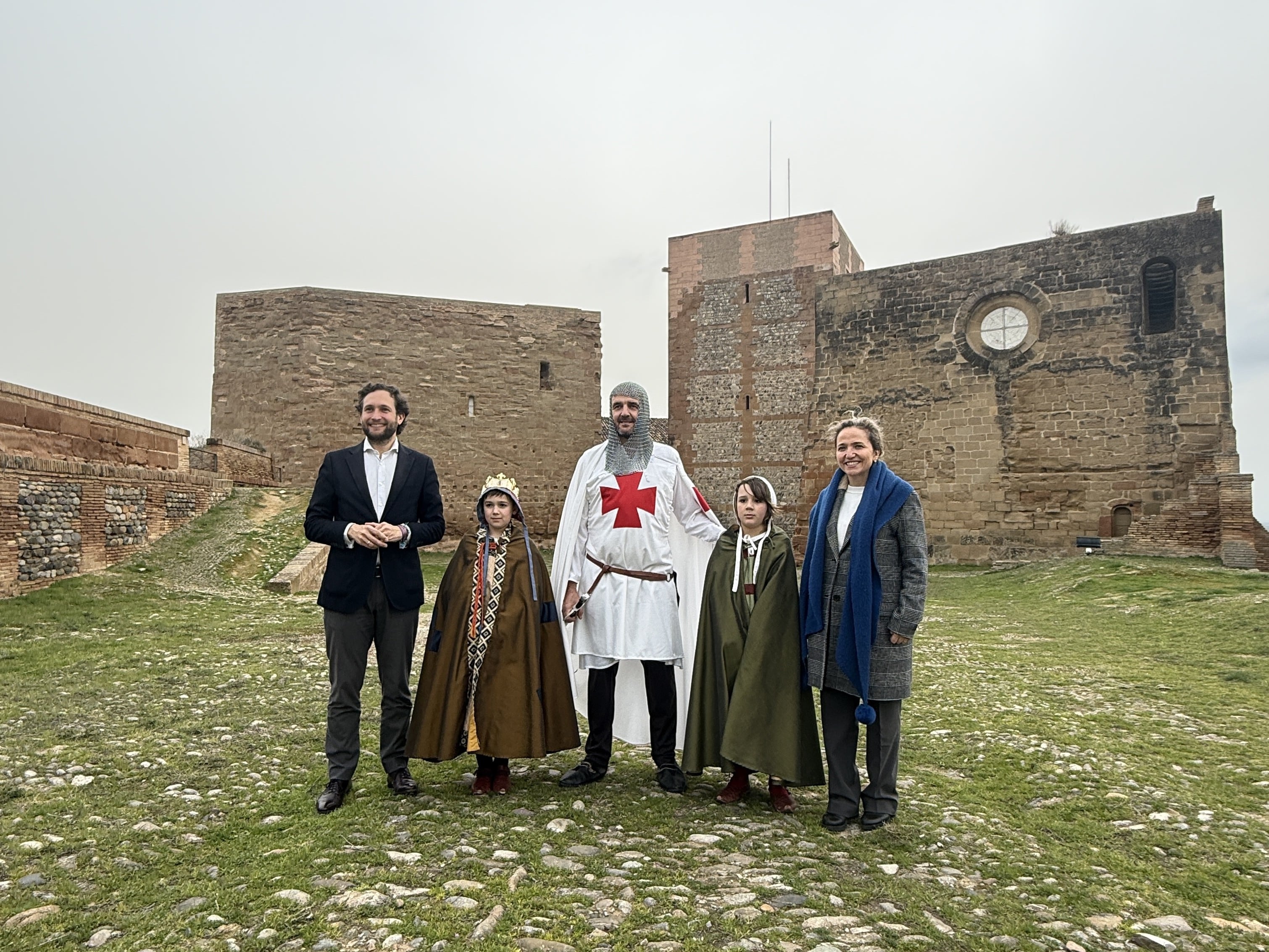 El  Homenaje Templario ya tiene a sus  nuevos Jaime I, Ramón de Berenguer y Guillem de Mont-rodón
