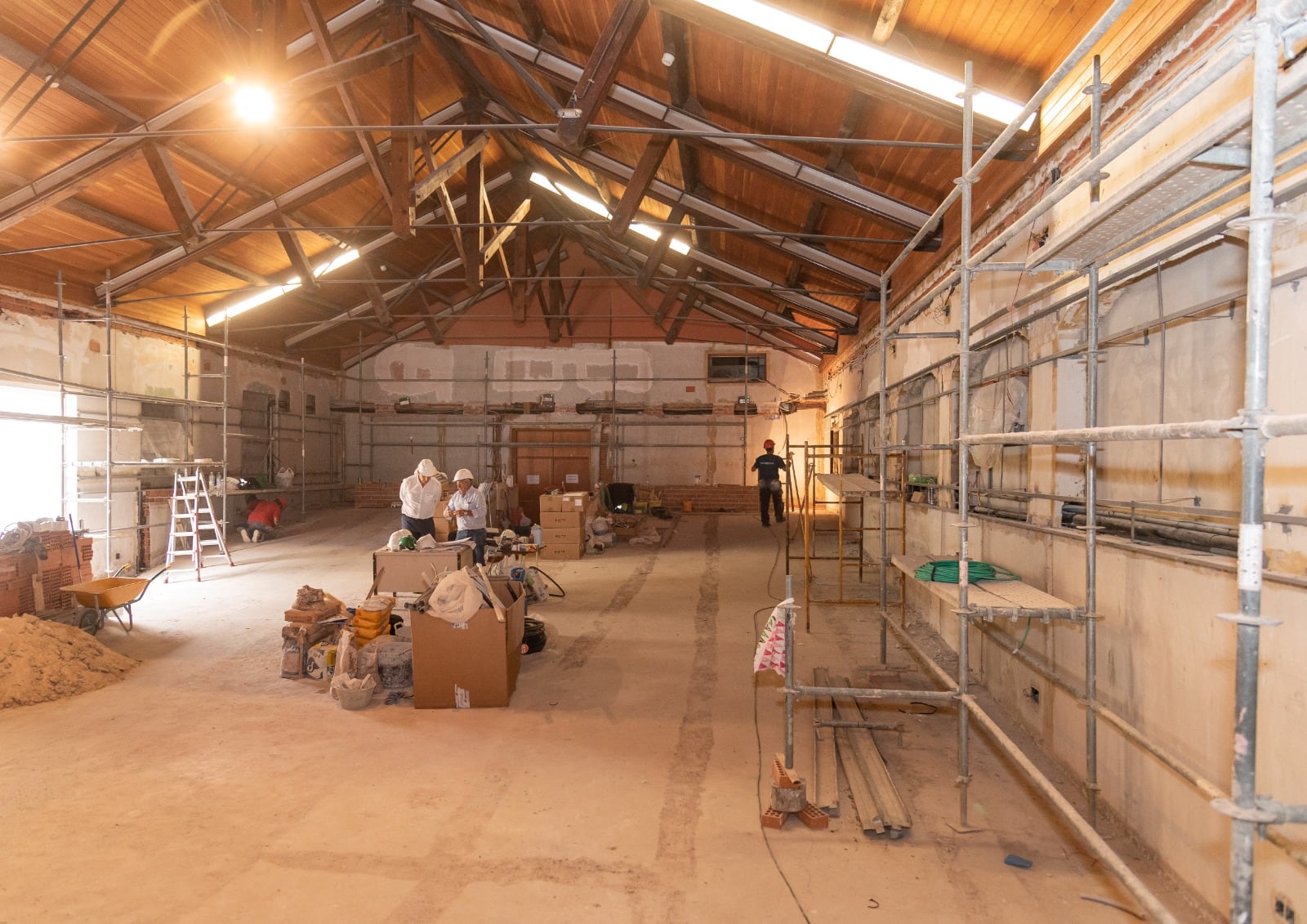 Obras en el Centro Cultural Provincial de Palencia