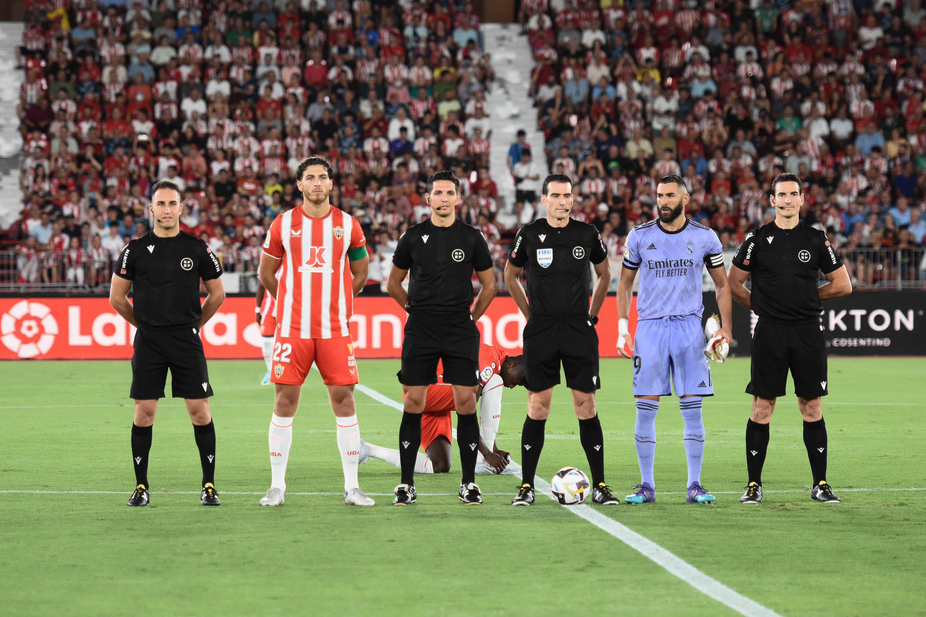 Almería-Real Madrid, de la pasada temporada 22-23.