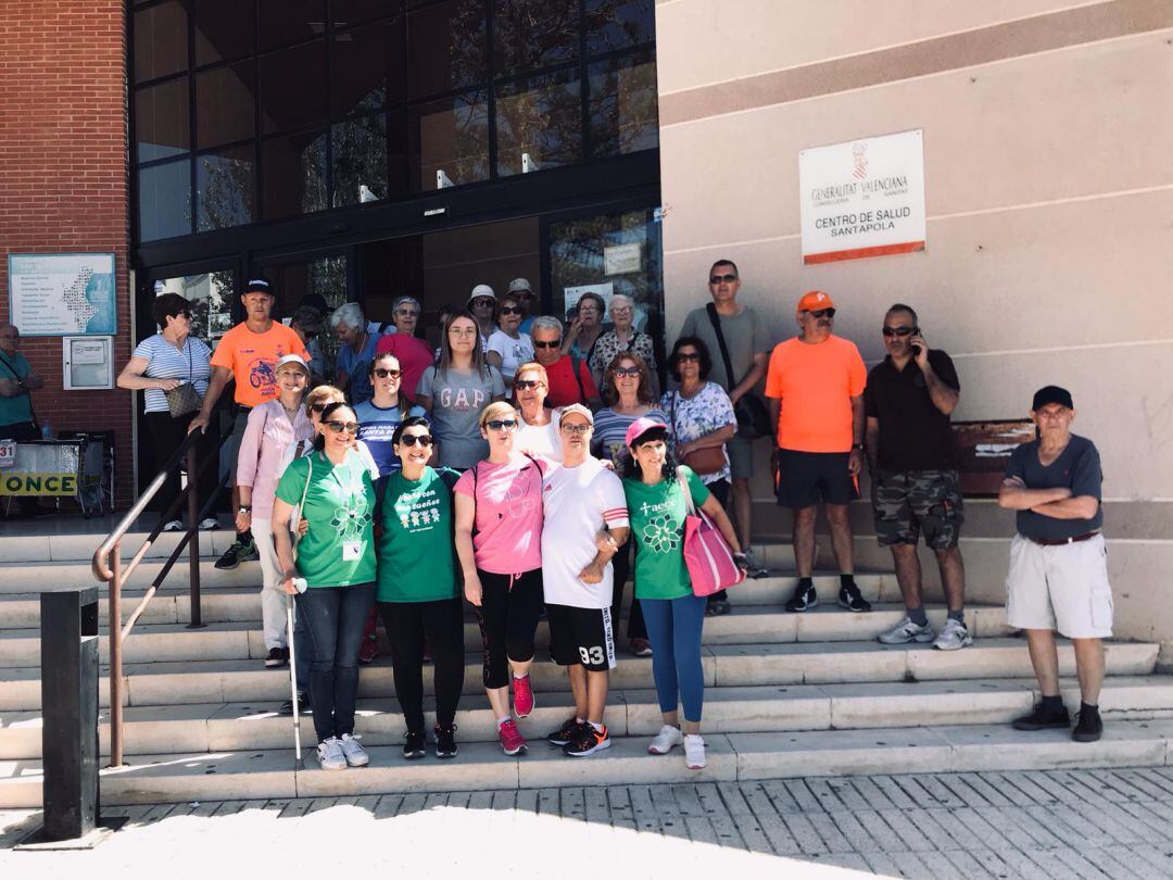 Caminata saludable organizada por el Ayuntamiento de Santa Pola