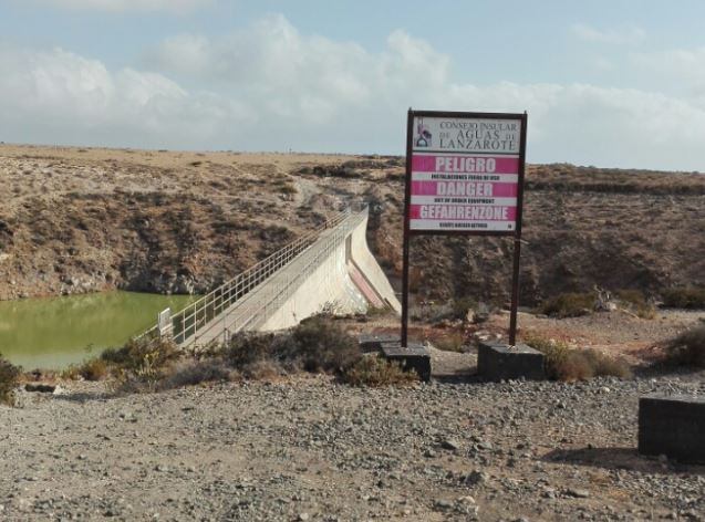 Presa de Mala, en Lanzarote.