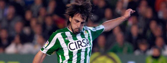 Beñat, durante un partido con el Betis