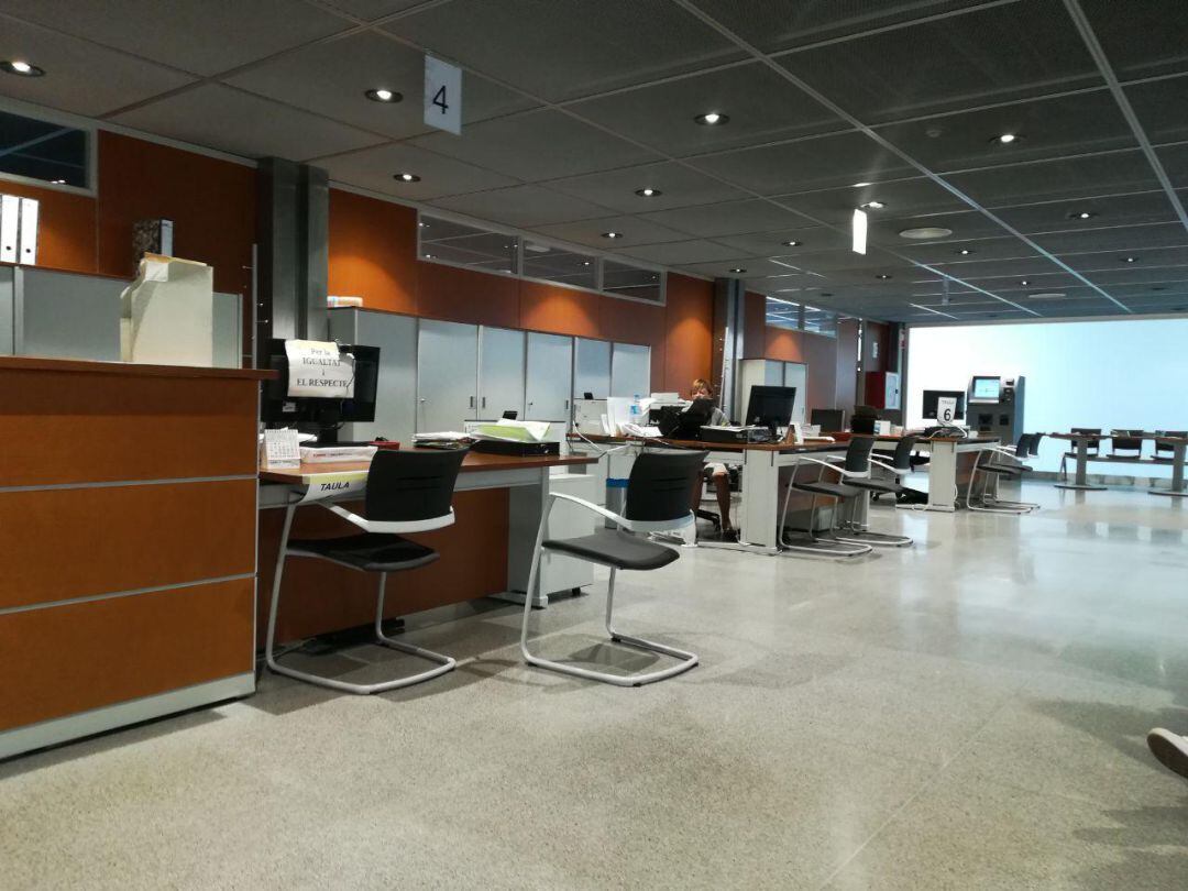 Imagen de las Oficinas de Atención Ciudadana del Consell de Ibiza.