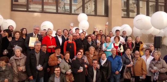 Representants polítics, paradistes i ex paradistes no han volgut a faltar a la cita de celebració del centenari.