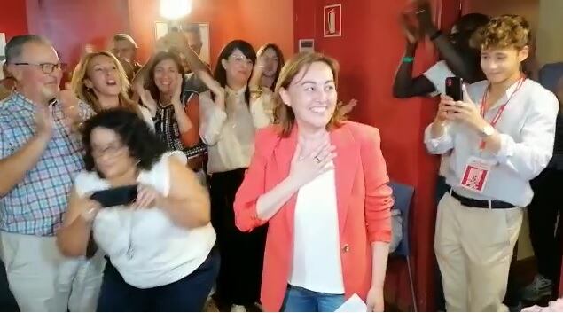 Sílvia Paneque després de saber el resultat a Girona