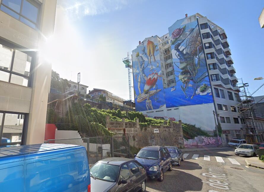 Ascensor entre Romil e Hispanidad en Vigo