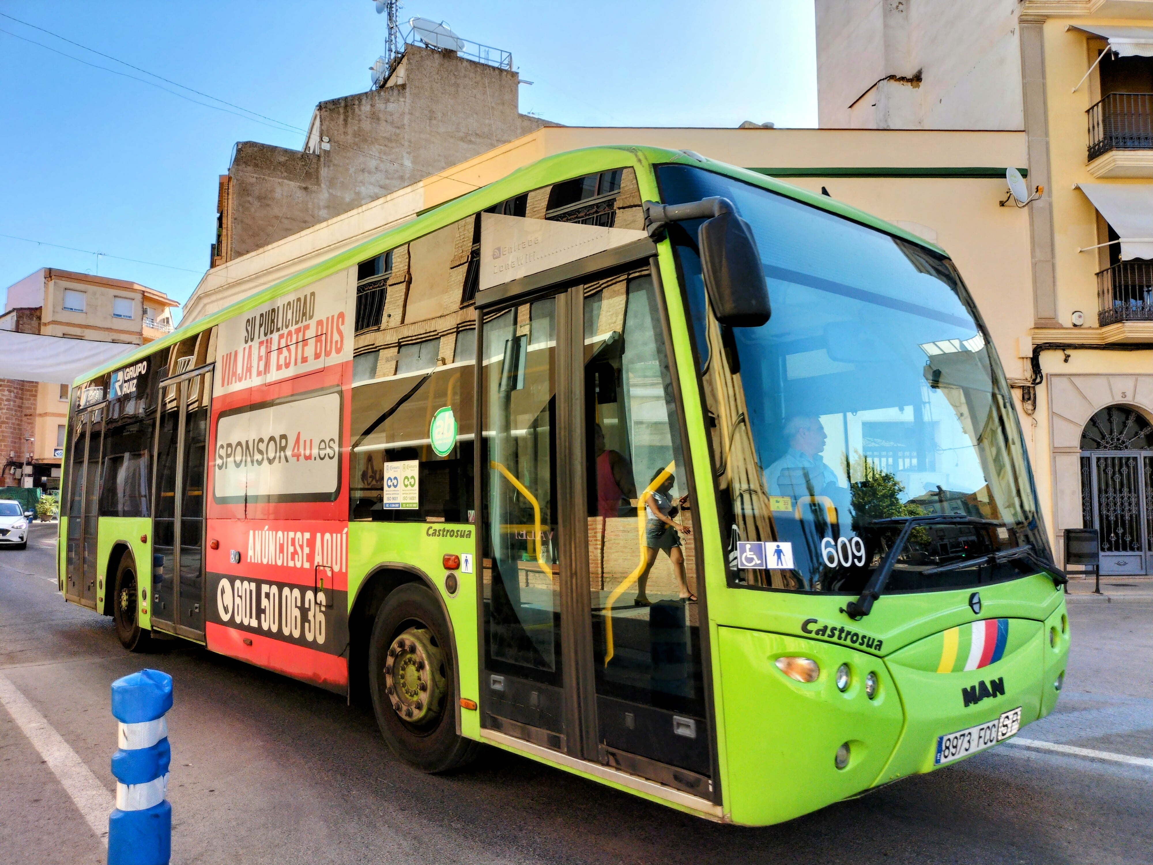 Autobús urbano de Linares.