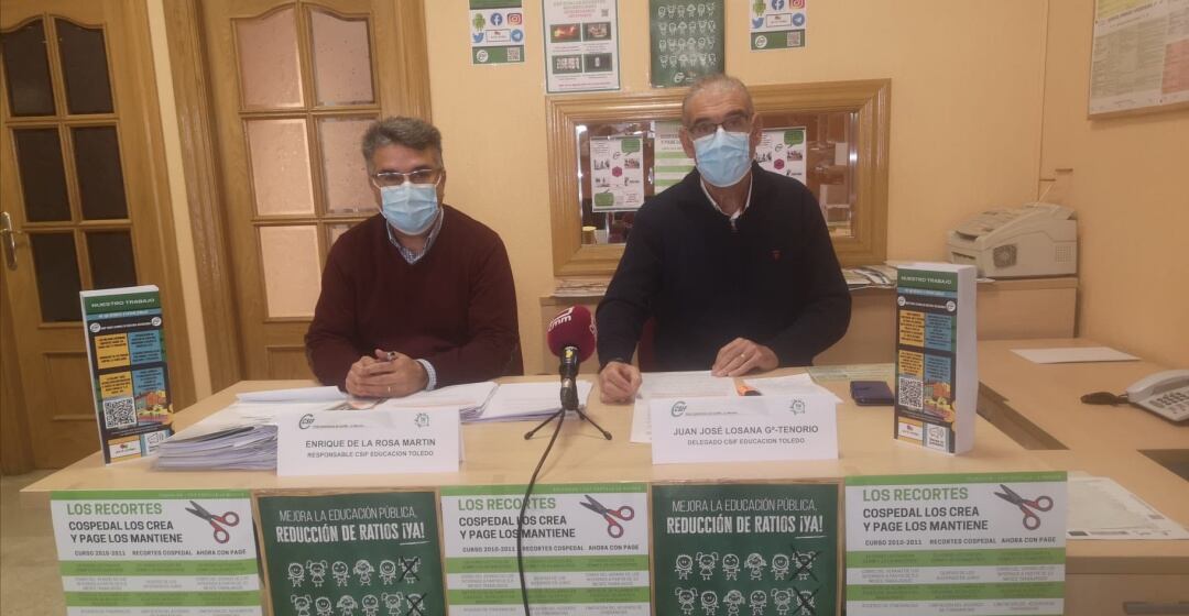 Enrique de la Rosa y Juanjo Losana