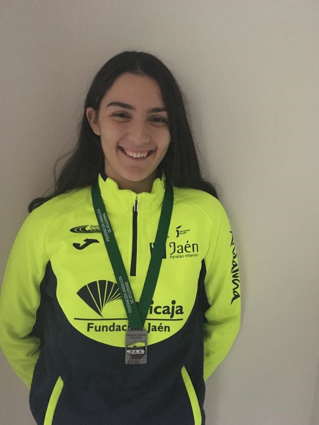 Ana Visiedo, atleta linarense del Unicaja Jaén