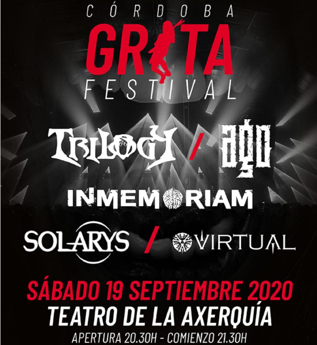 Cartel del Festival Córdoba Grita