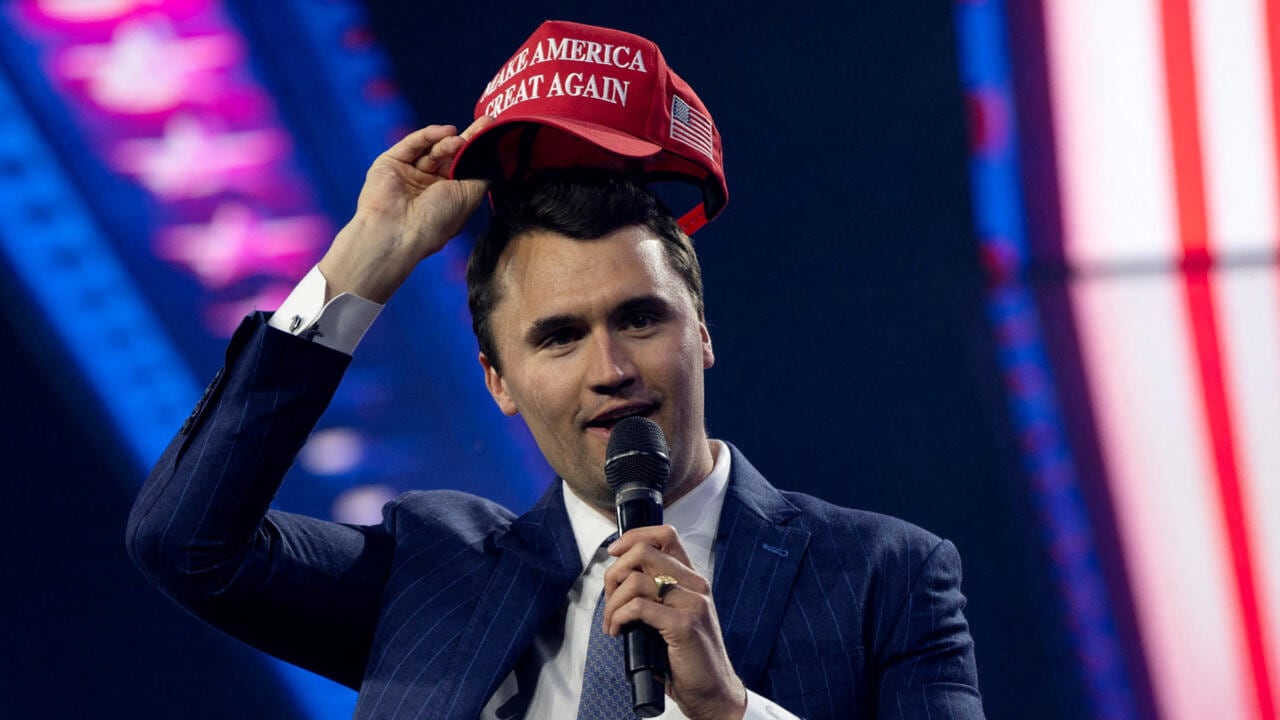 Charlie Kirk, en una imagen de archivo