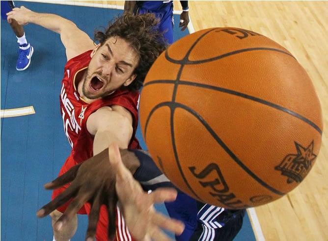 Pau, durante el partido del &#039;All Star&#039;