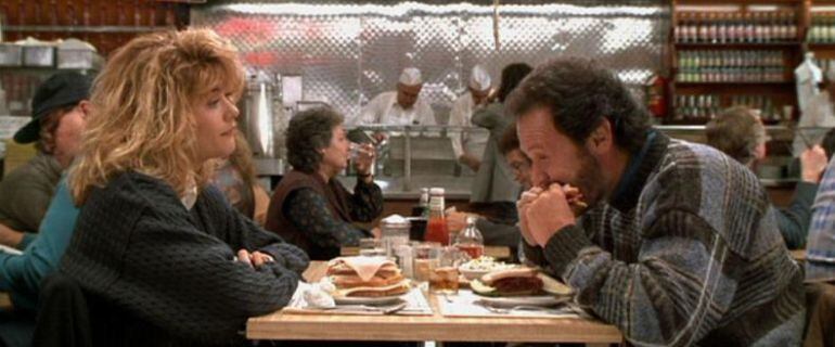 Escena de la película &#039;Cuando Harry encontró a Sally&#039;
