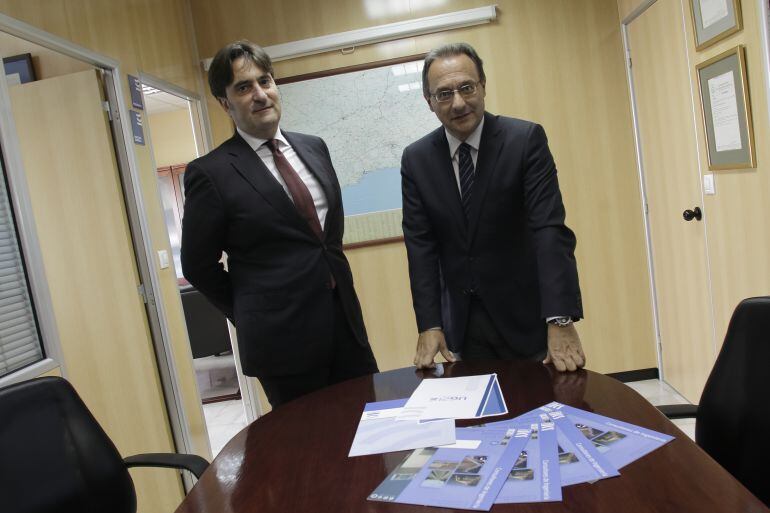 Manuel González Moles y Ozgur Unay, consejero delegado y presidente de UG21 
 