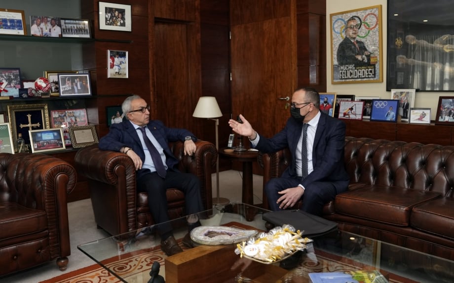 Felipe Faci y Alejandro Blanco se volverán a ver tras la reunión del 7 de abril