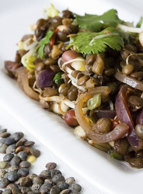 Ensalada de lentejas
