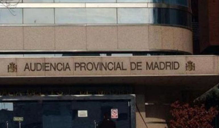 Exteriores de la Audiencia Provincial madrileña