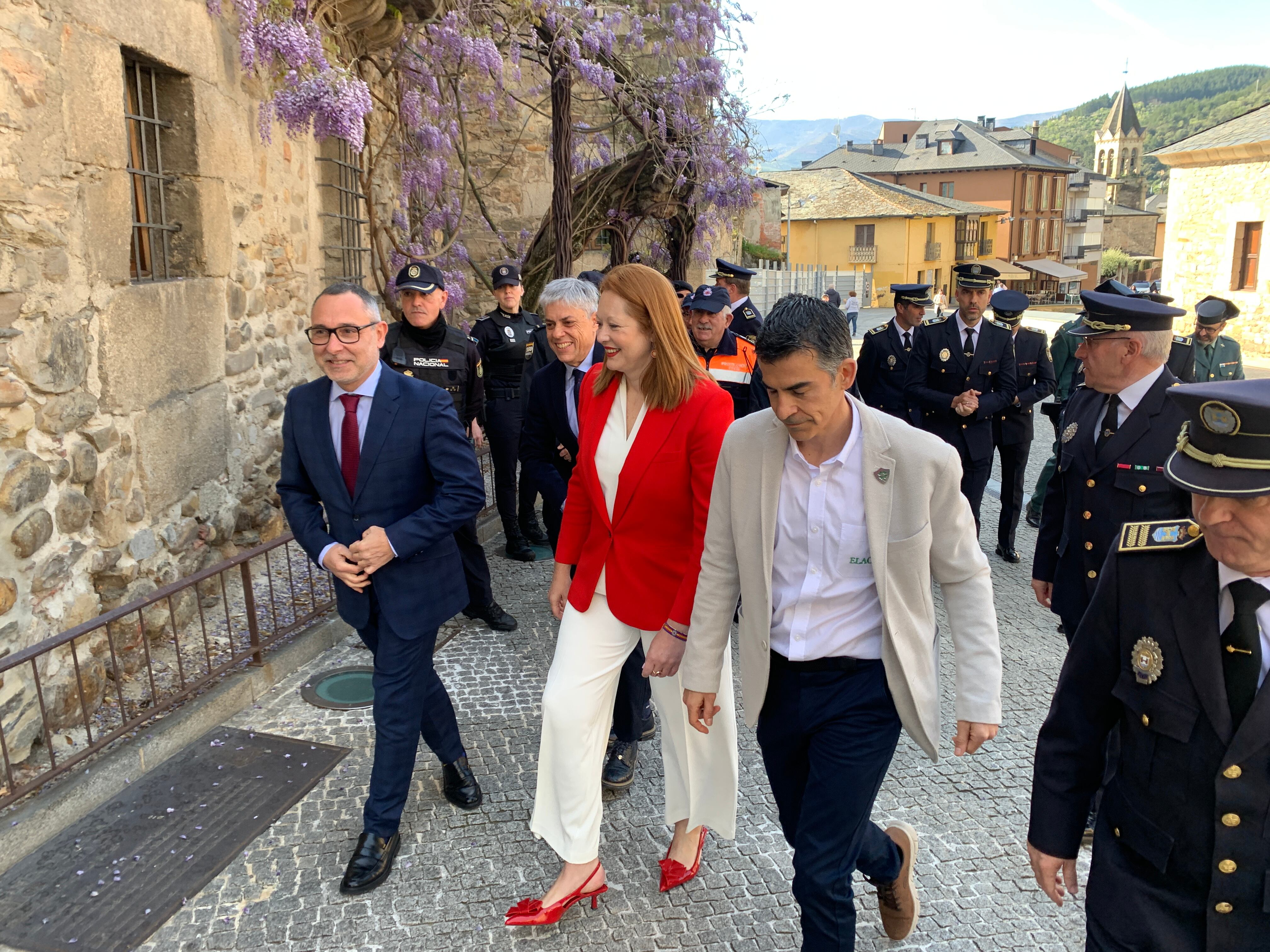 La consejera de Protección Civil presenta el IV Congreso autonómico de Coordinación de Policías Locales de Castilla y León