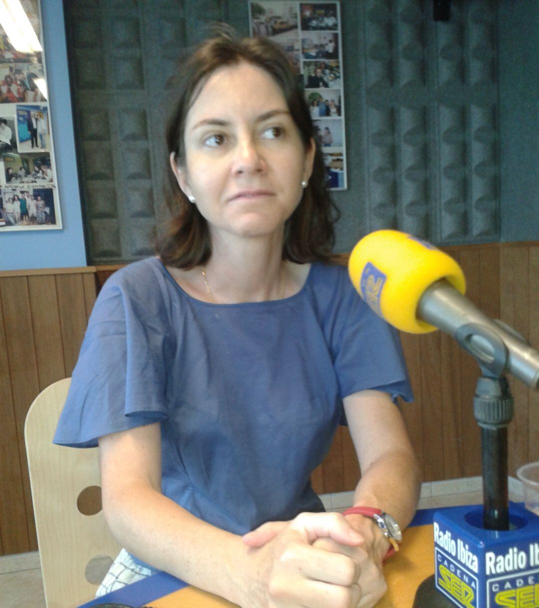 Elena Bustamante en una foto de archivo