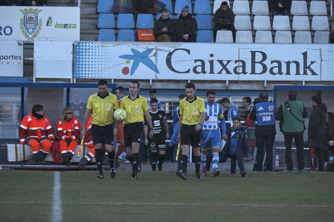 Imagen de uno de los encuentros del club ribereño en El Montecillo.