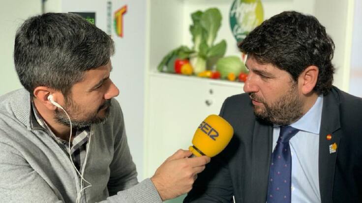 Entrevista a Fernando López Miras, presidente de la Región de Murcia, en Fruit Logística 2020