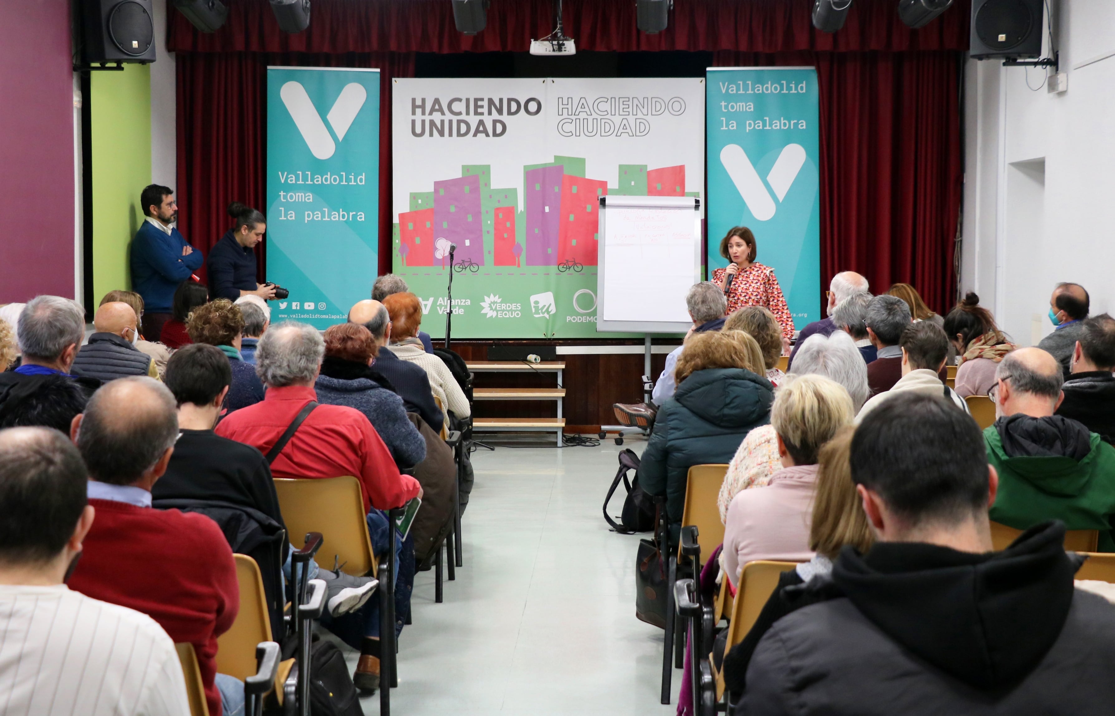 Intervención de Maria Sánchez en la asamblea de Valladolid Toma La Palabra