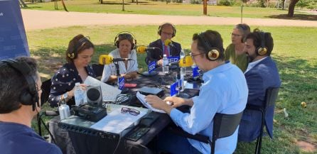 Isabel Ambrosio, durante la tertulia mantenida en Hoy por Hoy Córdoba