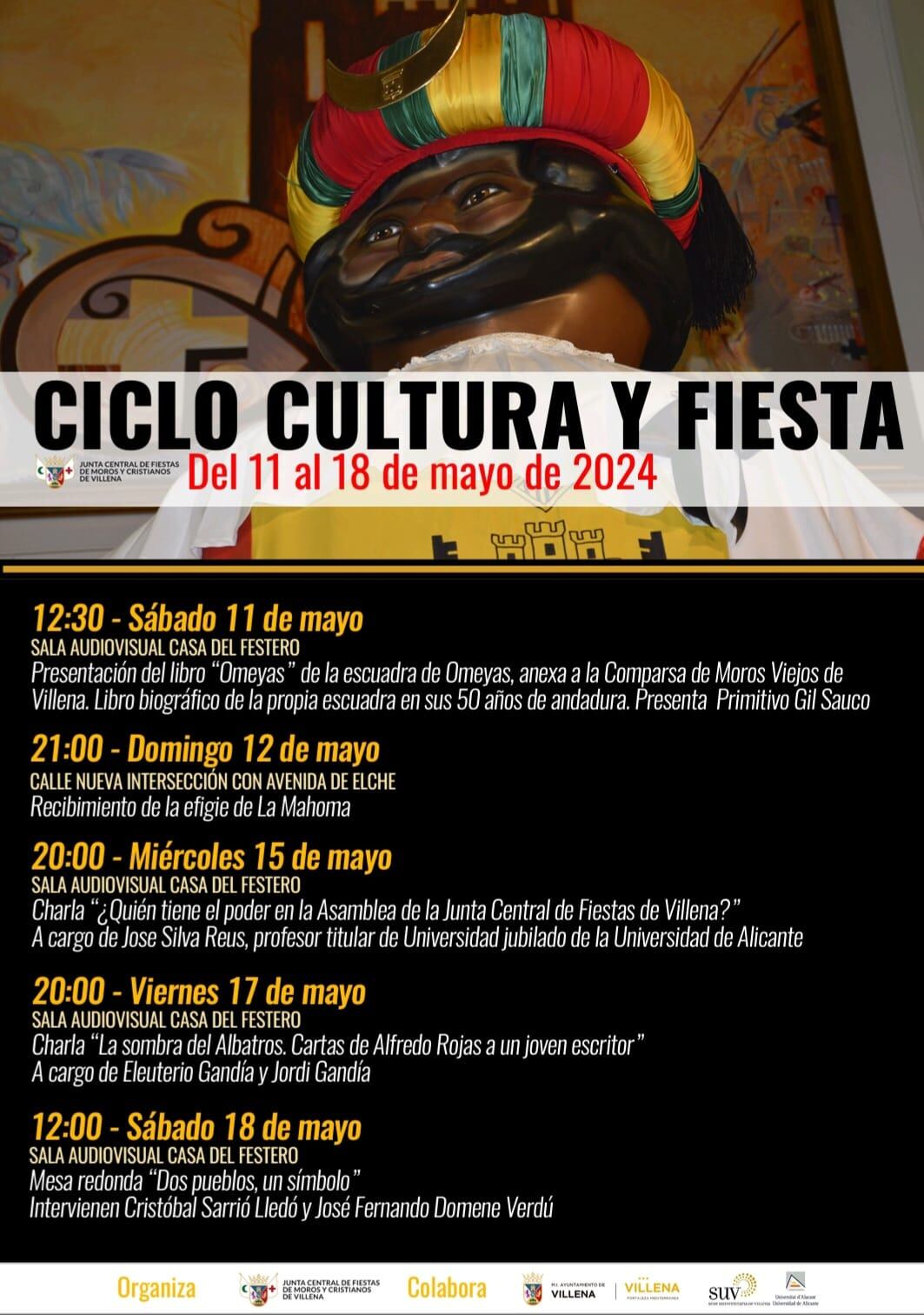 Cartel de las conferencias