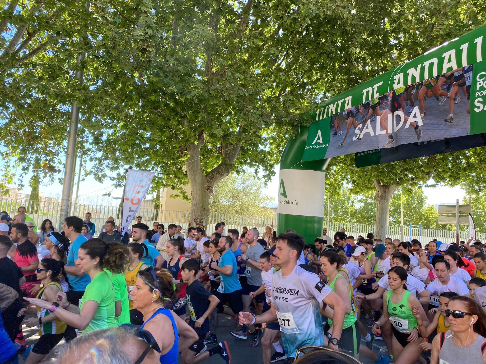 Edición anterior de la Carrera por la Salud de Jaén.