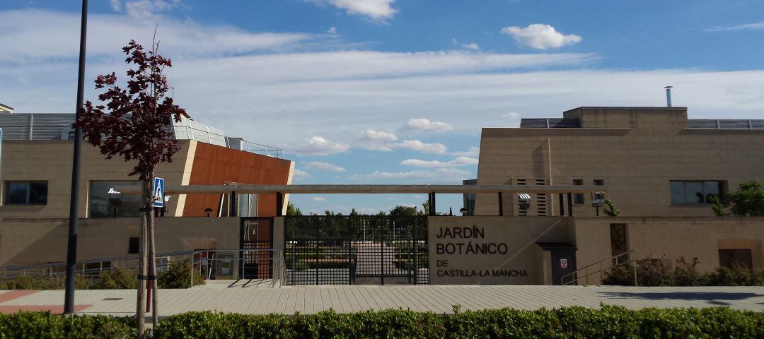 Fachada del Jardín Botánico de Castilla-La Mancha