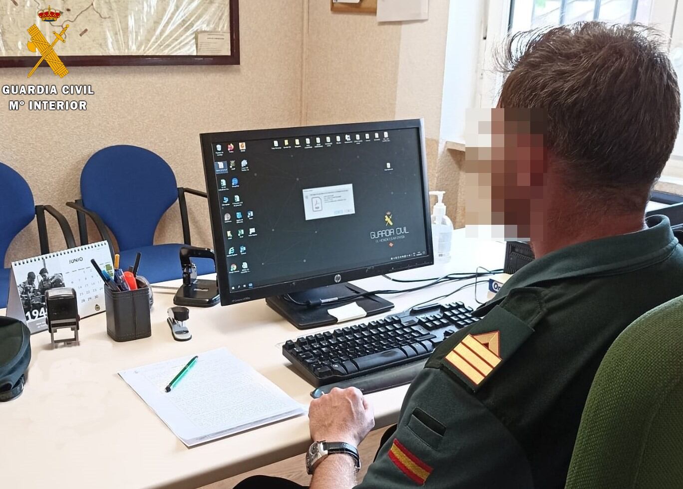 La Guardia Civil investiga a cuatro personas por un delito de usurpación de estado civil y a un quinto por un delito de encubrimiento