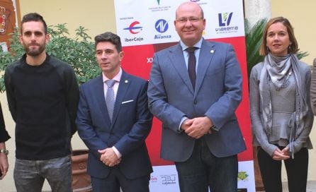 De izquierda a derecha Sebastián Martos, José María Álvarez, Javier Márquez y Lourdes González.