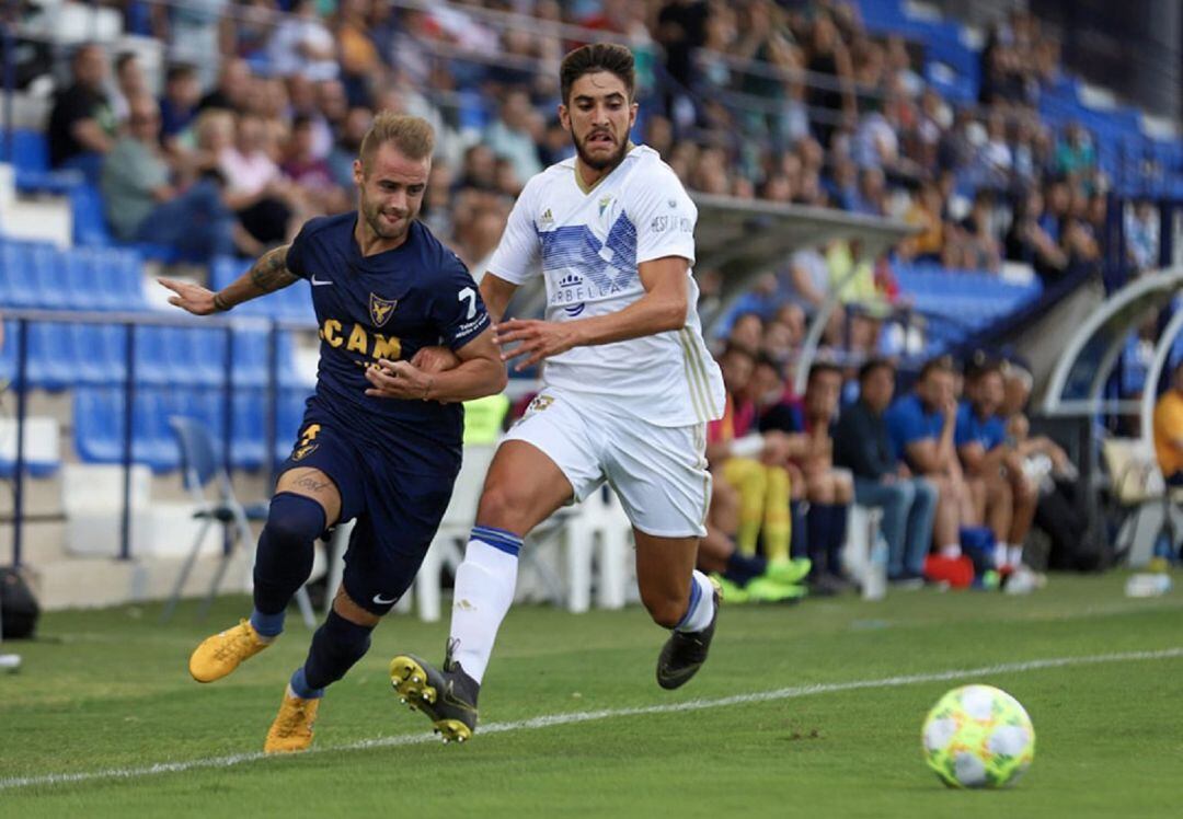 Redru ante el UCAM Murcia.