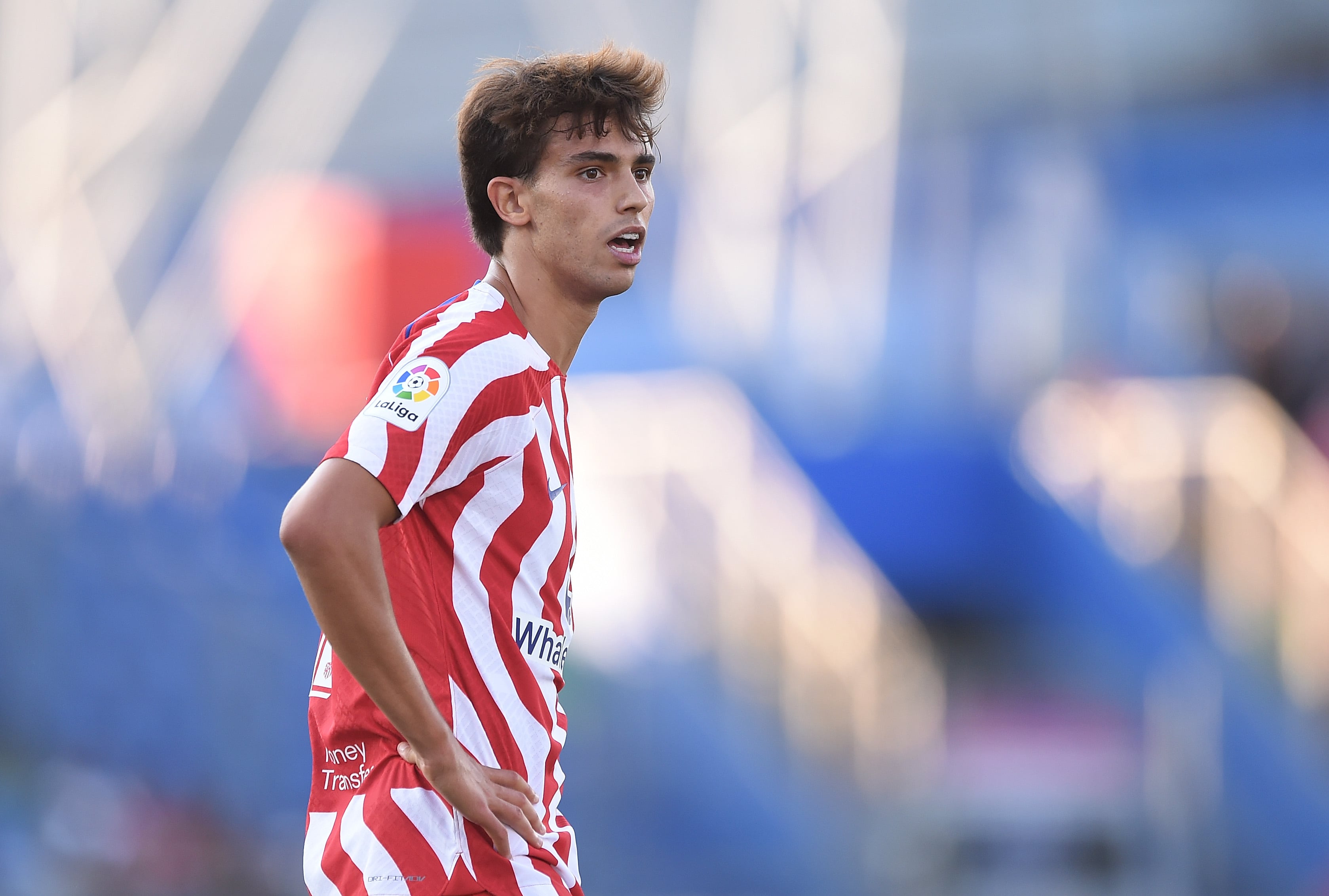 Joao Félix, en el debut liguero del Atlético de Madrid en LaLiga. (Photo by Denis Doyle/Getty Images)