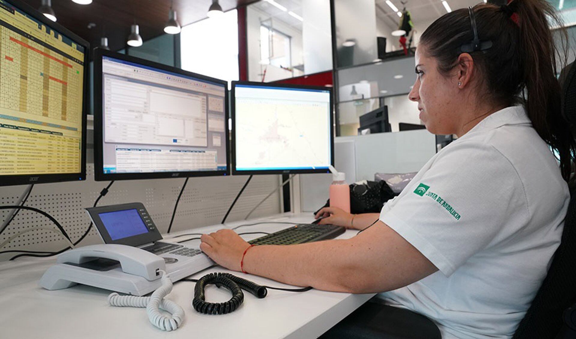 22/07/2020 Operadora en la sala regional de 112 AndalucíaPOLITICA ANDALUCÍA ESPAÑA EUROPA GRANADA
112
