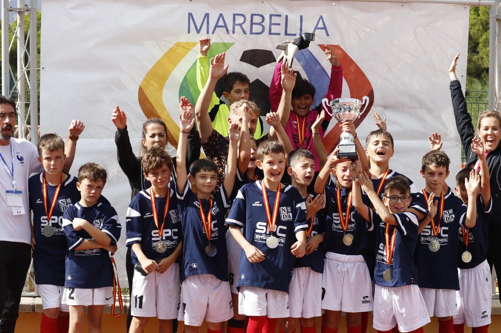 El Campeonato del Mundo de fútbol de  colegios se celebrará en la Costa del Sol