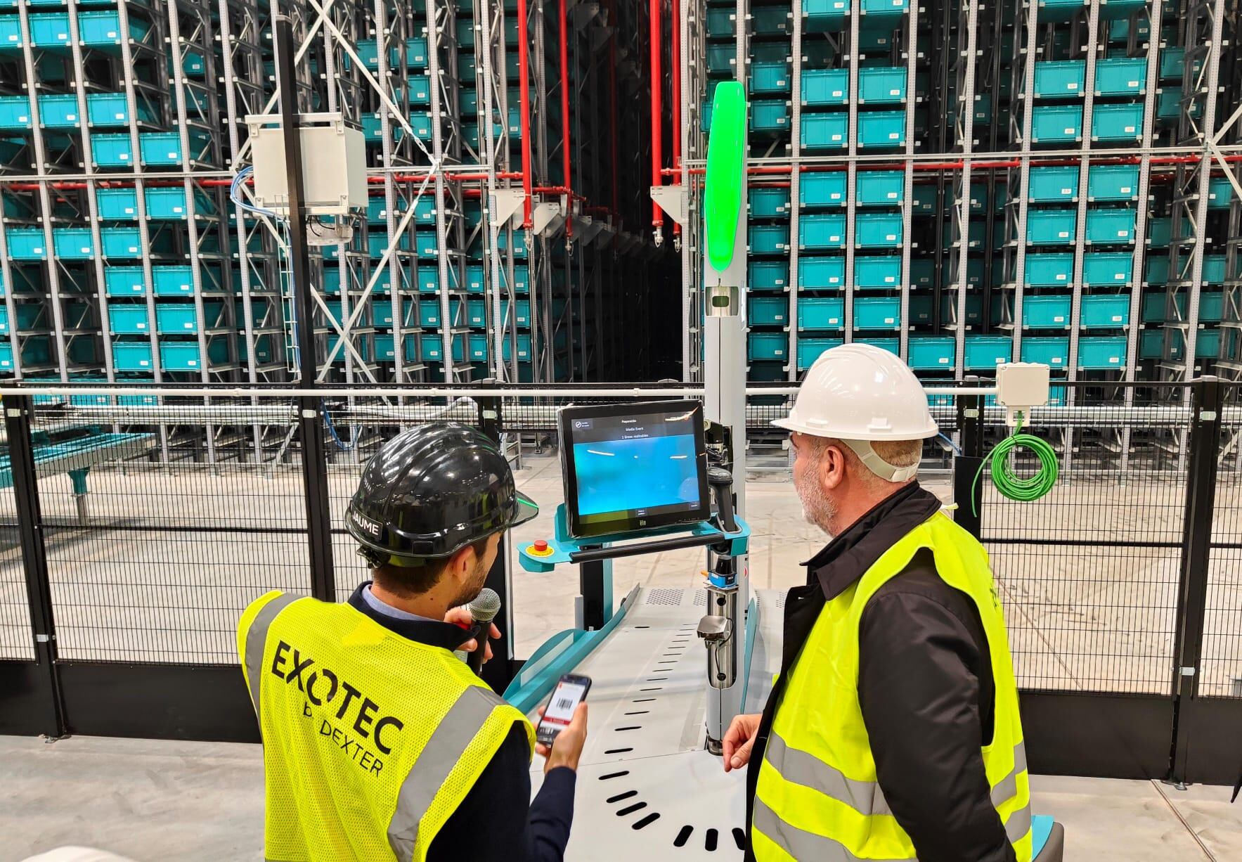 Uno de los cinco sistemas domotizados de control del material