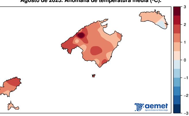 Agosto muy cálido en Ibiza