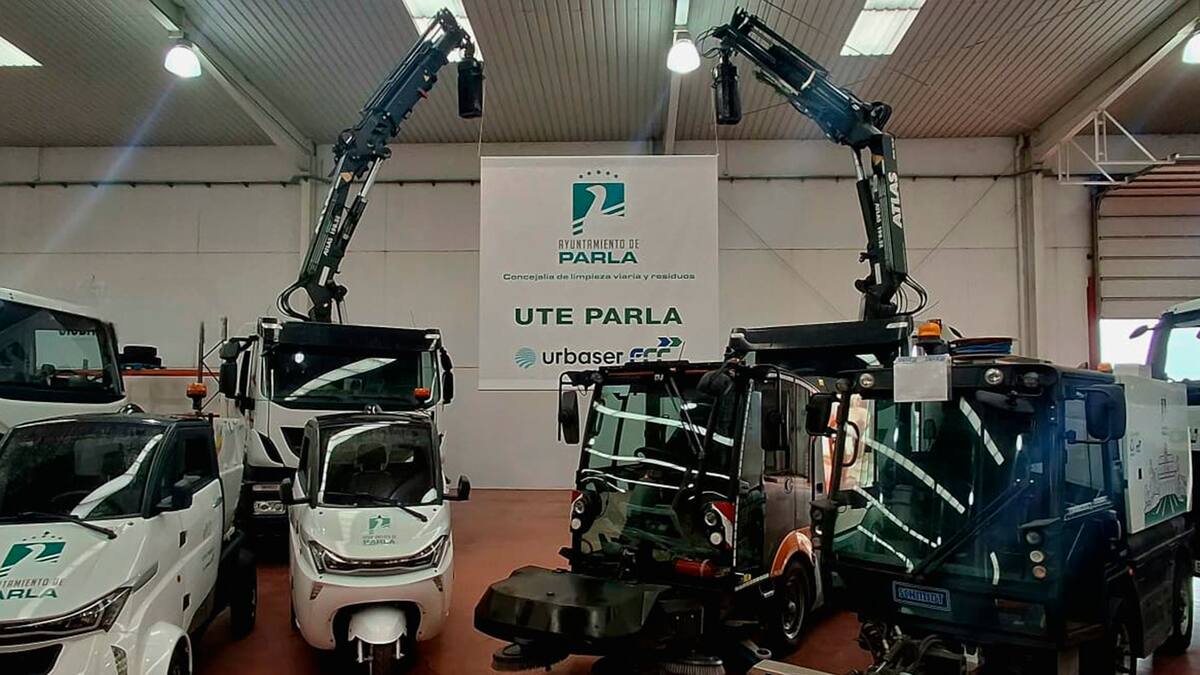 Maquinas quitachicles o con limpieza a vapor para la nueva flota de Parla