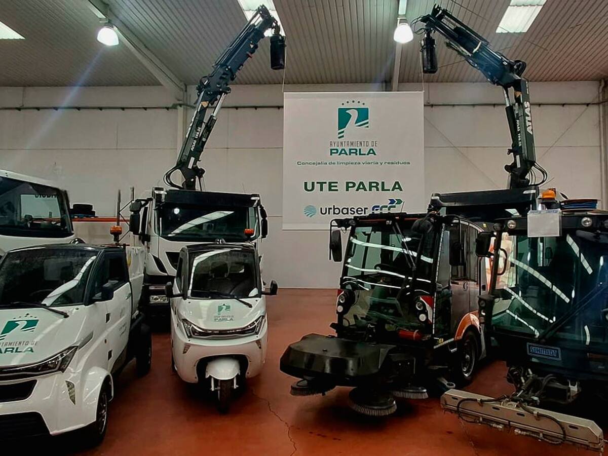 Maquinas quitachicles o con limpieza a vapor para la nueva flota de Parla