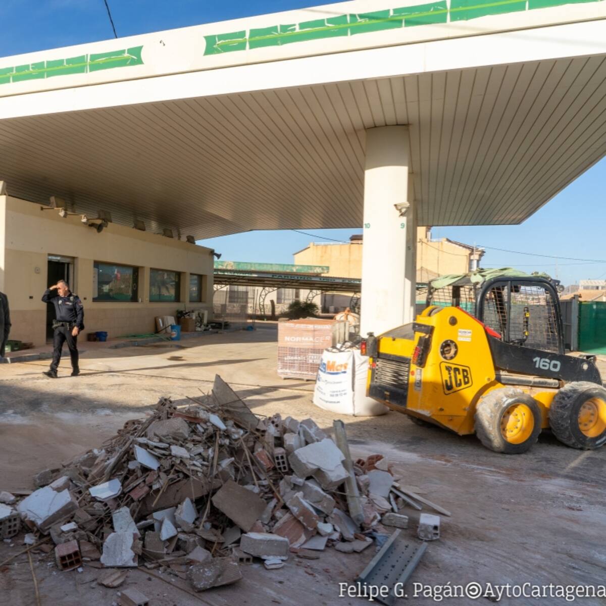 Arrancan las obras del cuartel de policía de Cuesta Blanca que durarán 4 meses